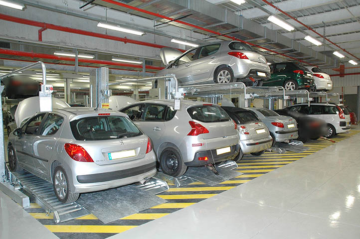 FRANCE_PEUGEOT_MECHANICAL_WORKSHOP_3_PEGASUS_MODEL_PAL_RADDOPPIATORE_PARCHEGGIO_STACK_PARKER_CMC_PARKLIFT
