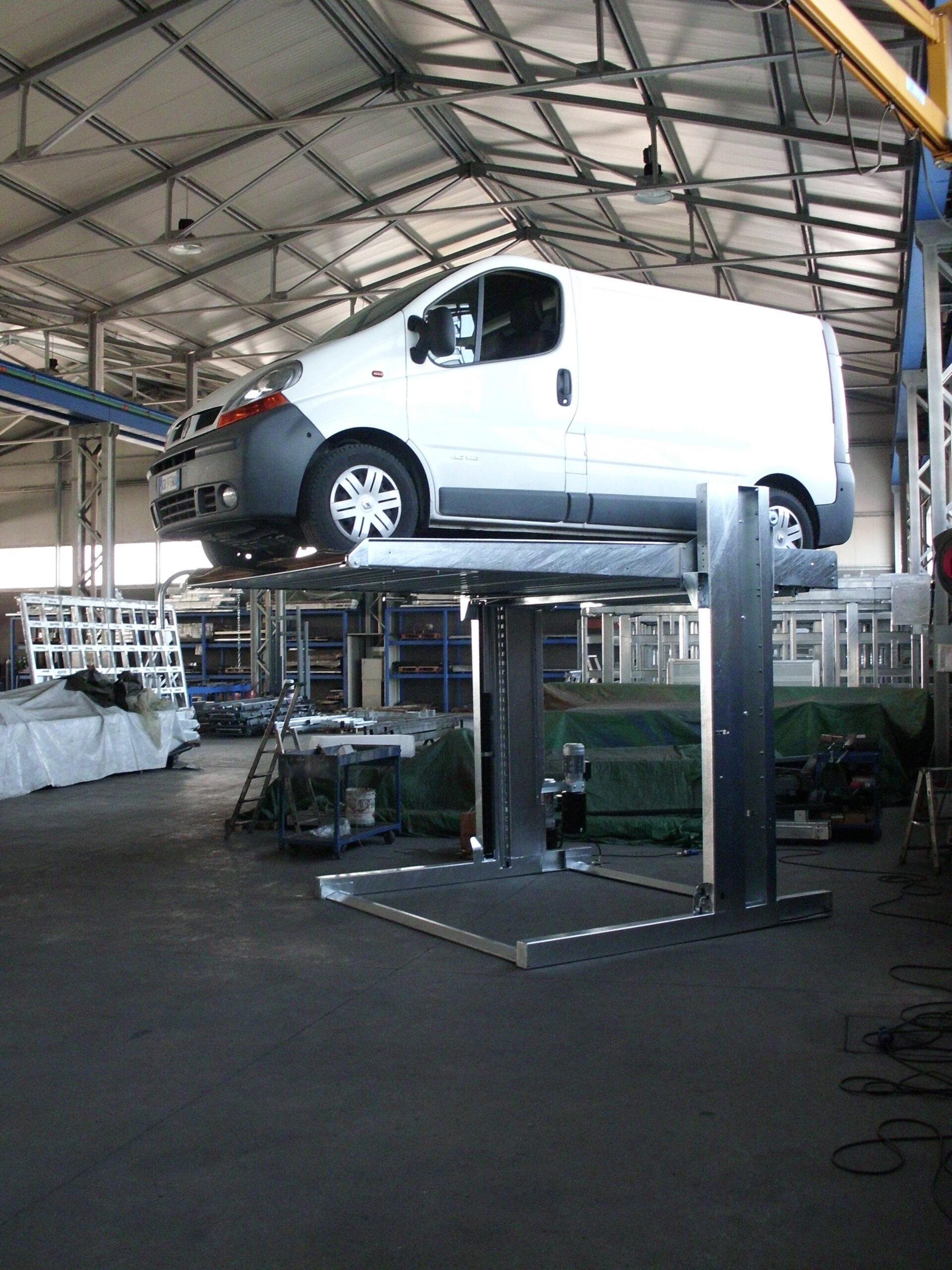 GUIDIZZOLO_ITALIA_FURGONE_PEGASUS_MODELLO_PAXXL_RADDOPPIATORE_PARCHEGGIO_STACK_PARKER_CMC_PARKLIFT
